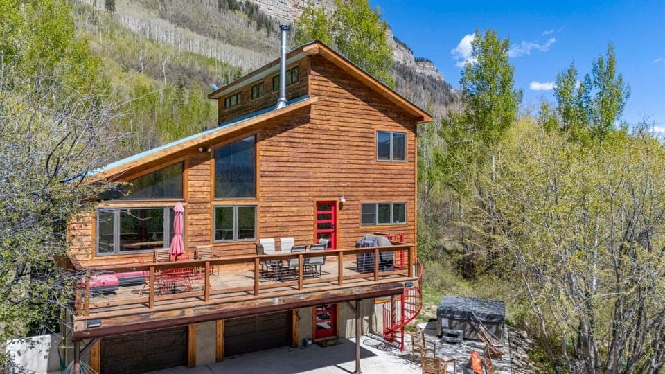 Natural landscape, Balcony/Terrace, Mountain view