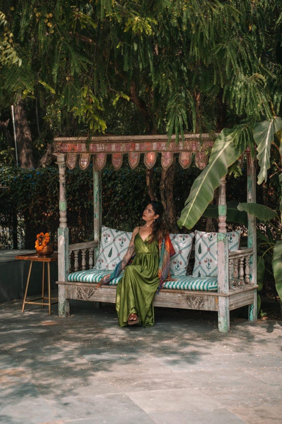 Day, People, Garden, Seating area