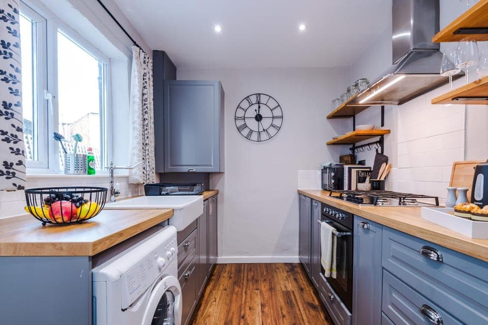 Kitchen or kitchenette, minibar, pet friendly, stove, washing machine