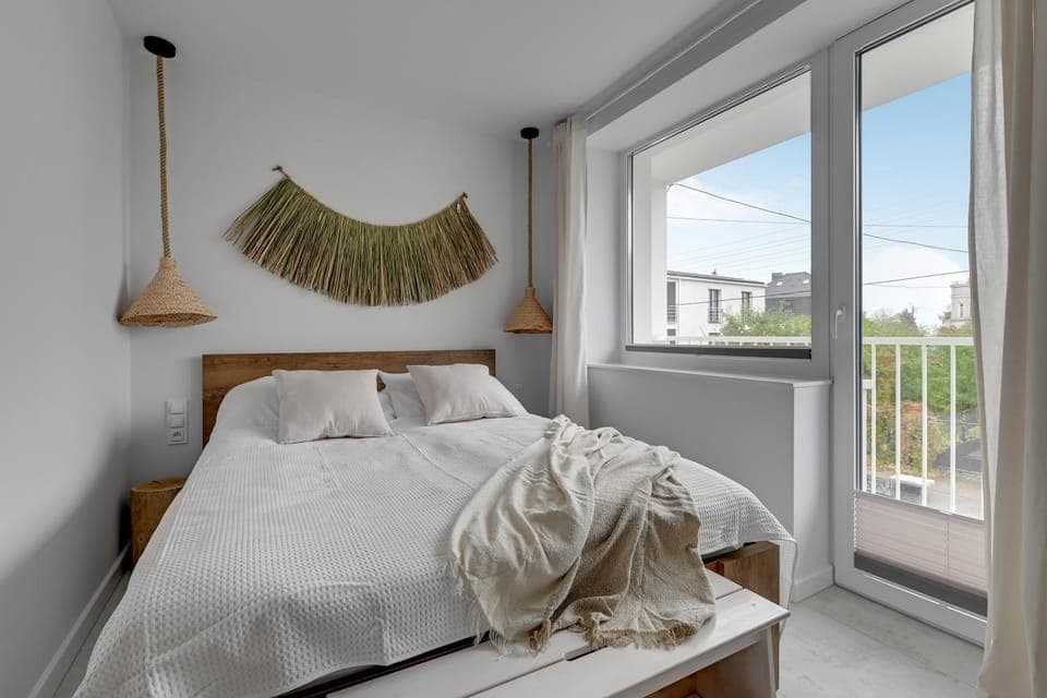 Bed, Balcony/Terrace, Photo of the whole room, Bedroom, Area and facilities, towels