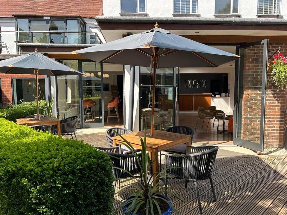 Property building, Patio