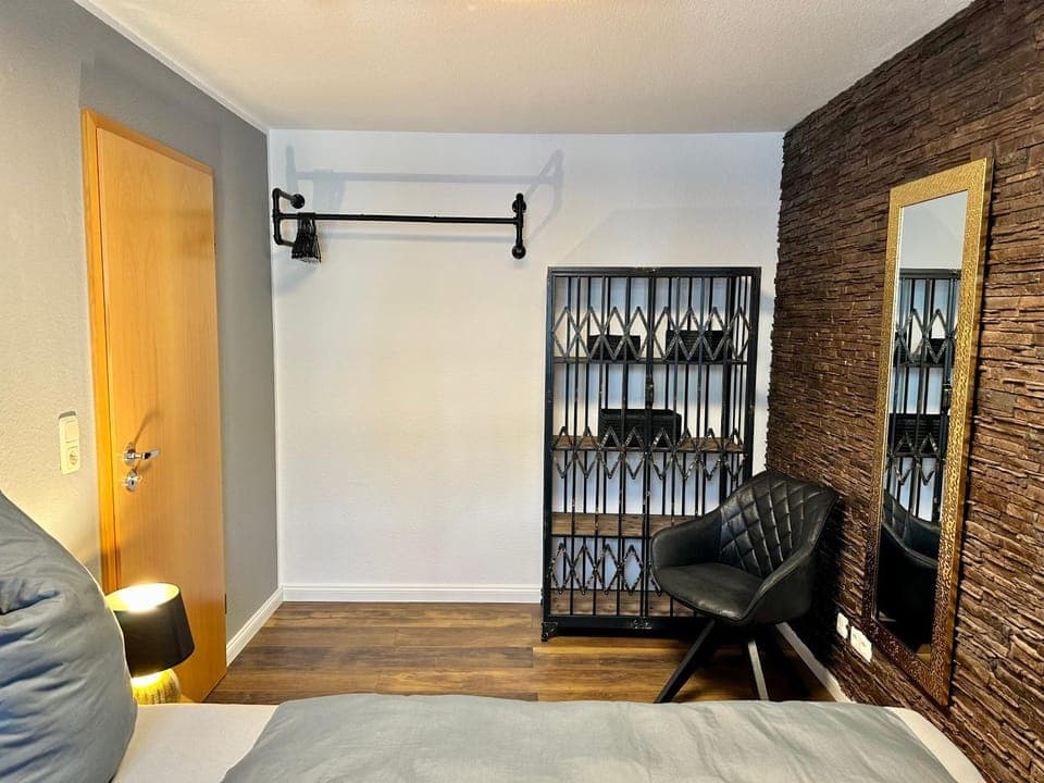 Bed, Bedroom, wardrobe