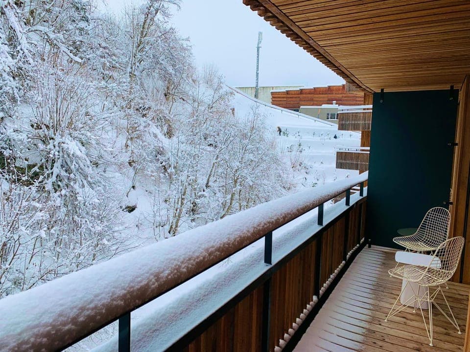 Skiing, View (from property/room), Balcony/Terrace, Balcony/Terrace, Mountain view