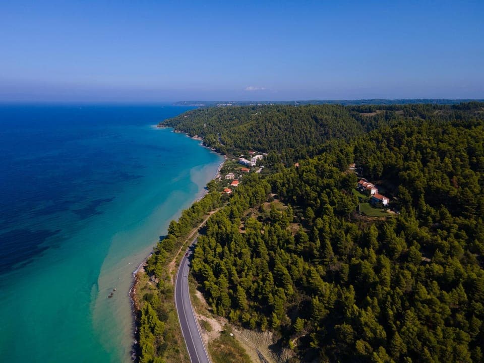 Natural landscape, Bird's eye view