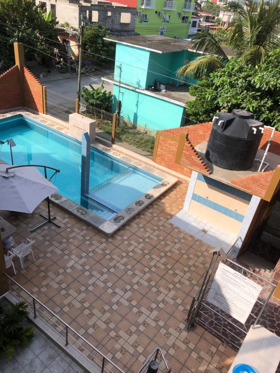 Pool view, Swimming pool