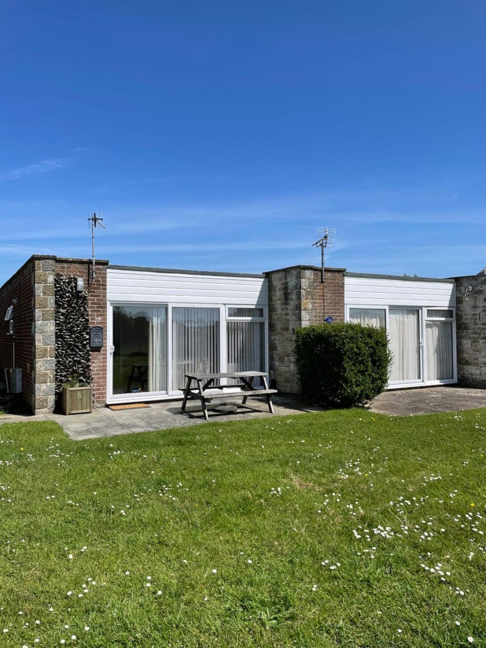 Property building, Patio