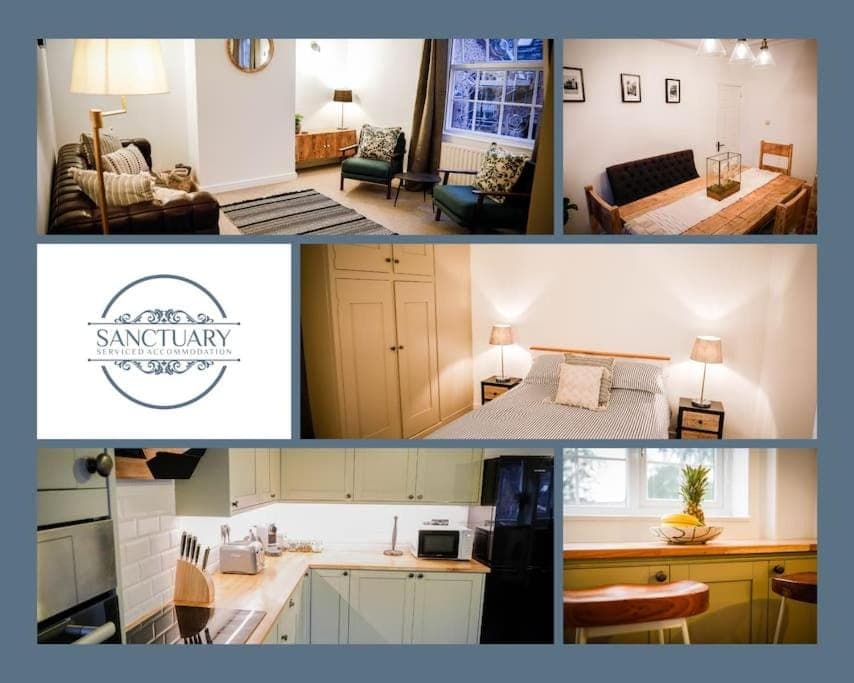 Kitchen or kitchenette, Living room, Dining area, Bedroom