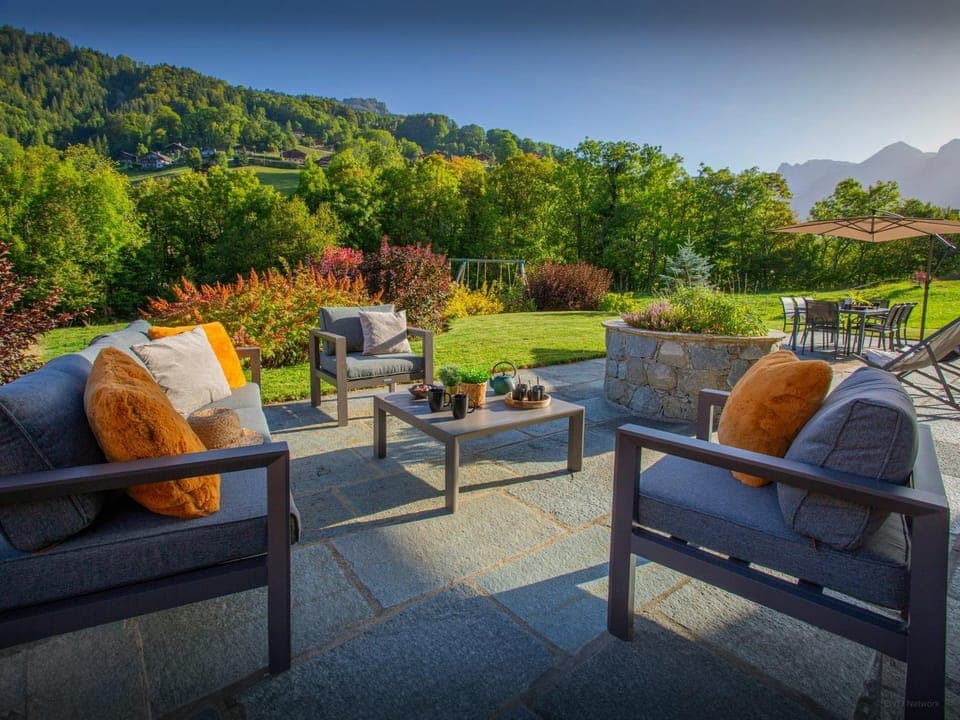Day, Natural landscape, Summer, Garden, Balcony/Terrace, Garden view, Mountain view