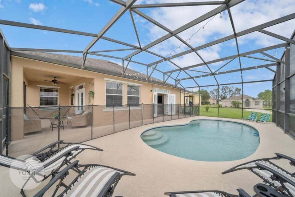 Davenport Home with Heated Pool Games Room House in Davenport
