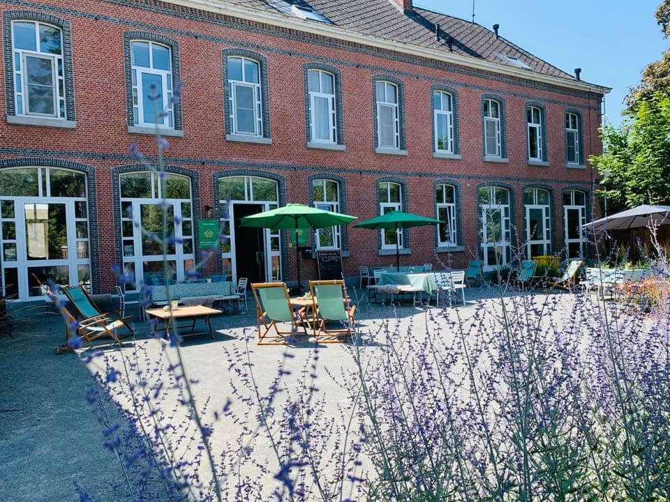 Property building, Garden view