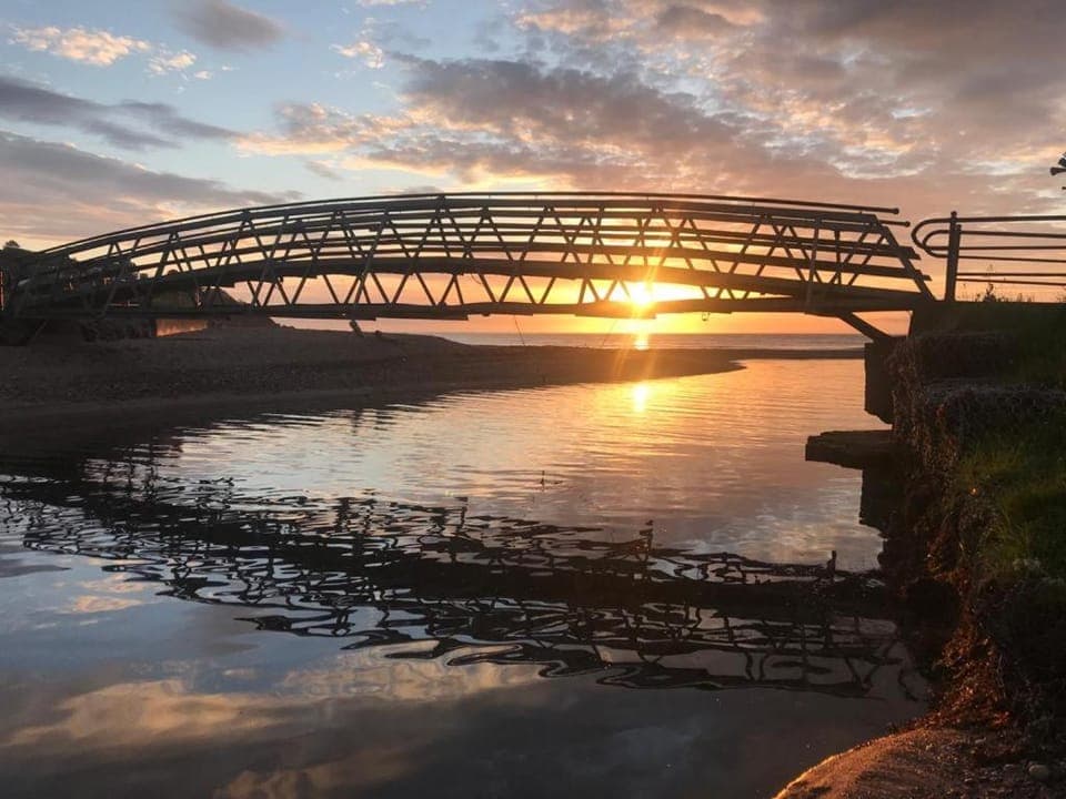 Natural landscape, River view, Sunrise