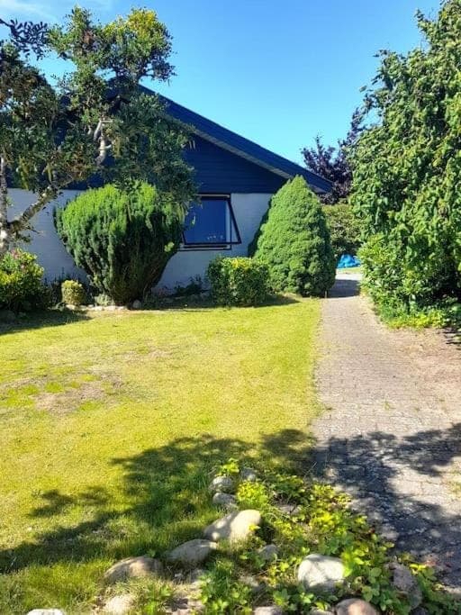 Property building, Garden view