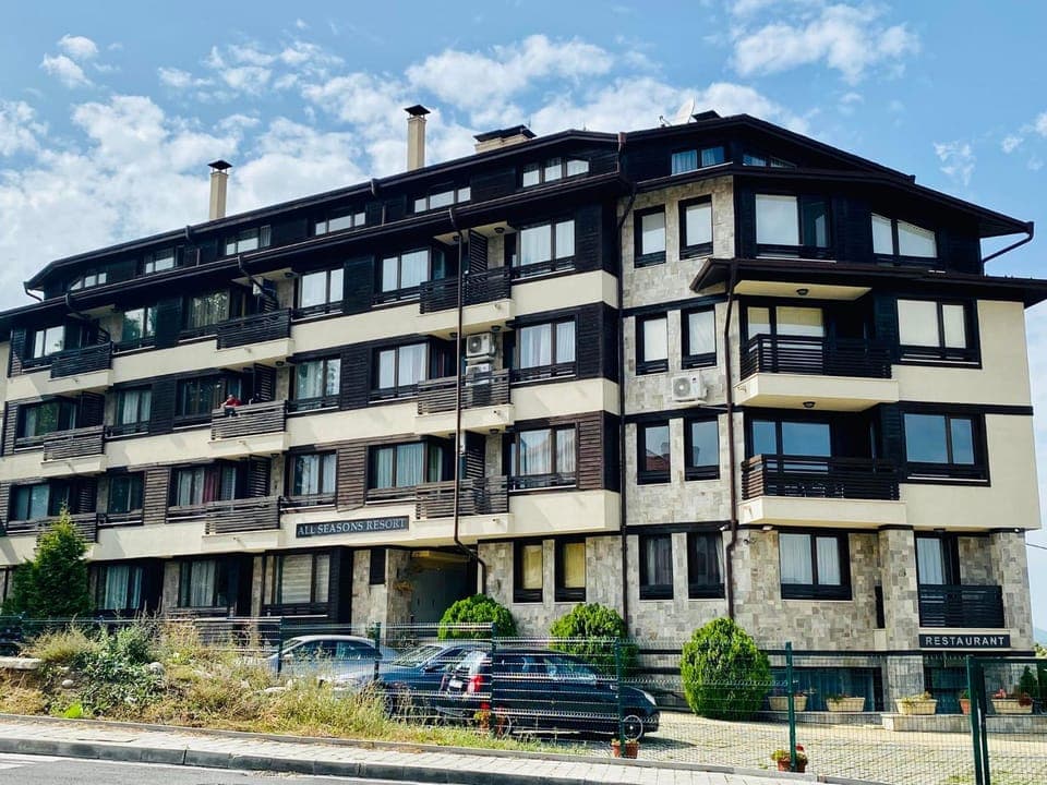 Property building, Day, Parking