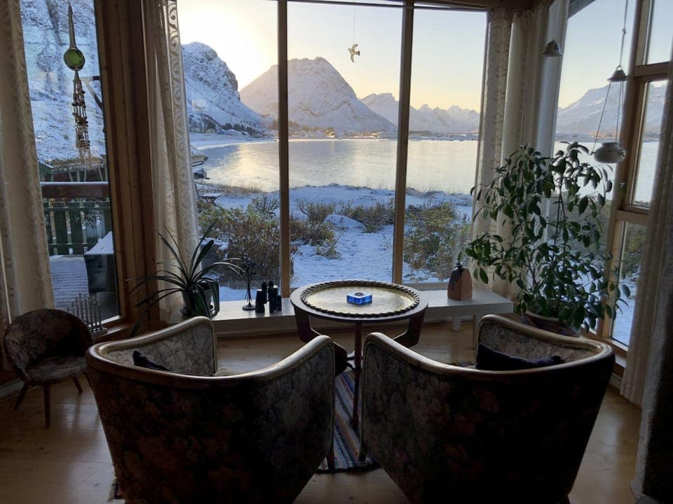 Seating area, Mountain view, Sea view