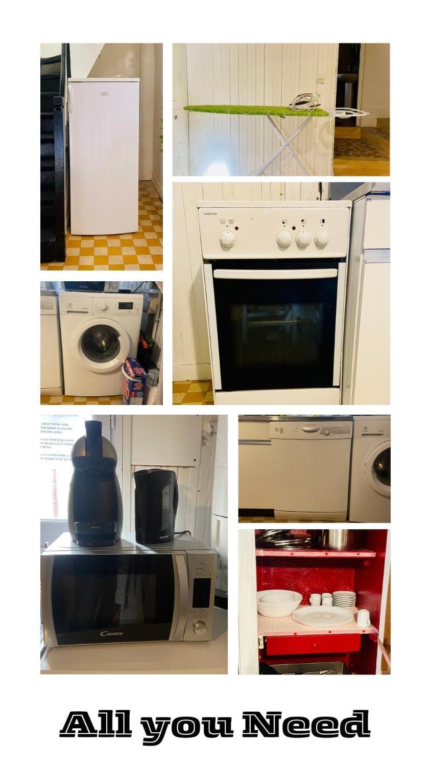 Coffee/tea facilities, Kitchen or kitchenette, dishwasher, furniture, minibar, pet friendly, stove, washing machine