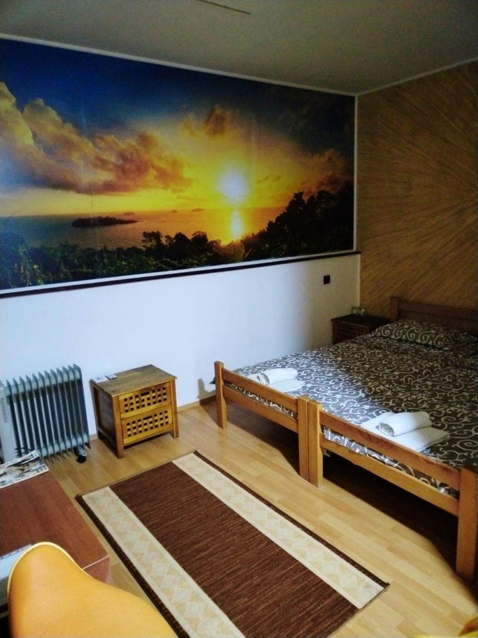 Bed, TV and multimedia, Photo of the whole room, Seating area, towels