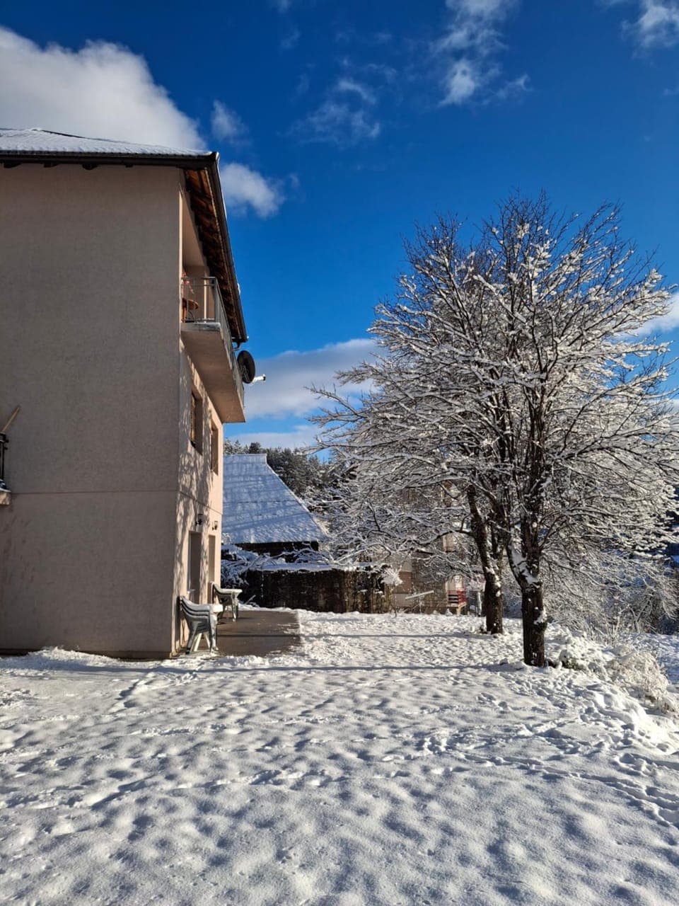 Property building, Winter