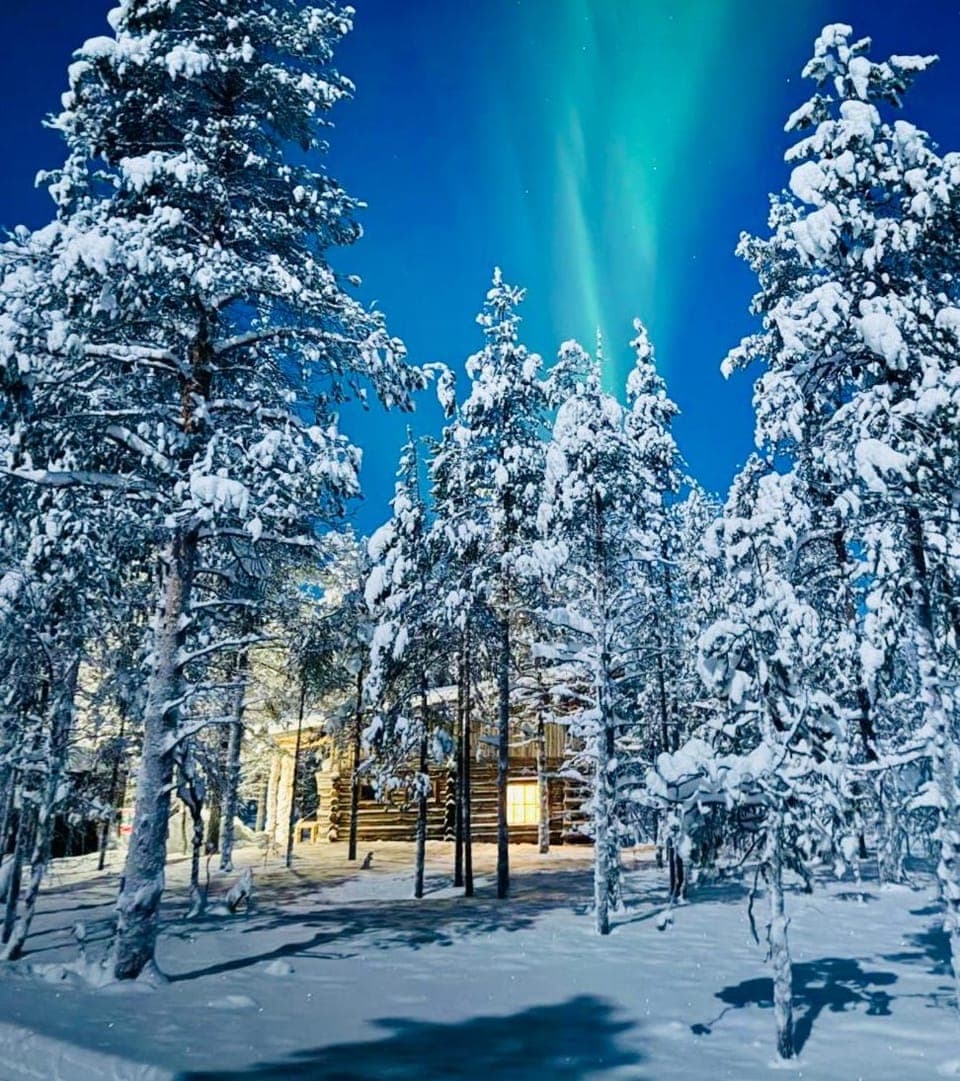 Property building, Night, Natural landscape