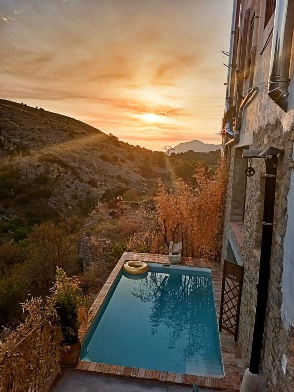 Casa rural Vall de Gallinera con Chimenea, piscina y jacuzzi DIANIA House in Marina Alta