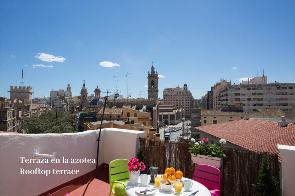 View (from property/room), Balcony/Terrace, City view
