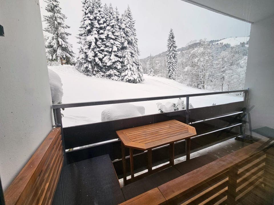 Winter, View (from property/room), Balcony/Terrace