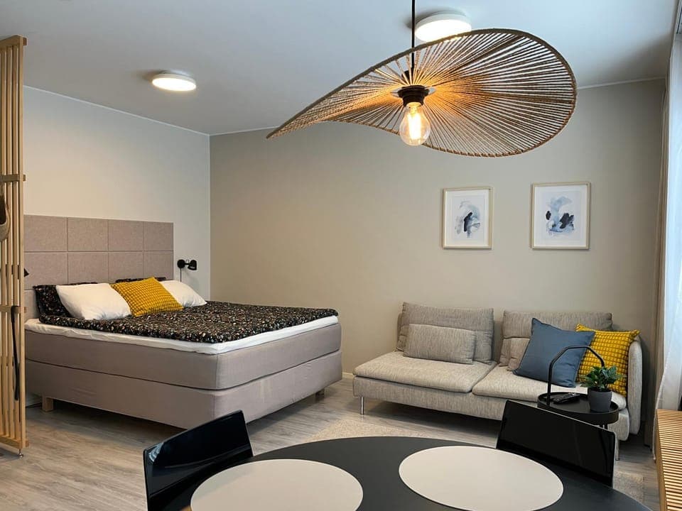 Cozy City Apartment - Car parking - Queen bed - Wifi Apartment in Finland