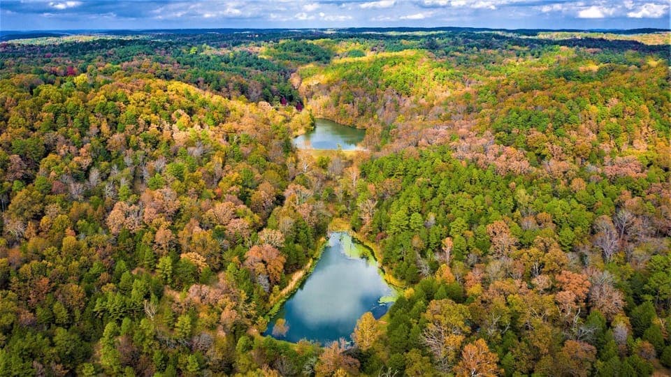 Natural landscape, Bird's eye view