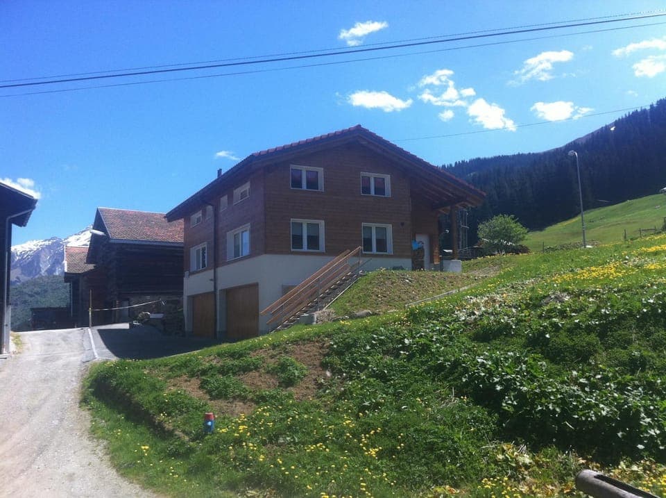 Property building, Spring, Day, On site