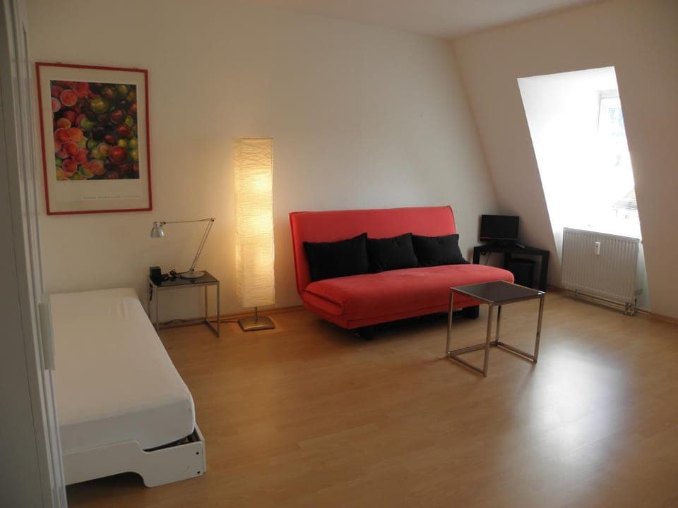 Living room, Bedroom