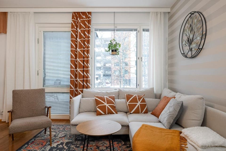 Kokonainen huoneisto 73 m2, täydellisellä sijainnilla, ilmainen parkkipaikka Apartment in Finland