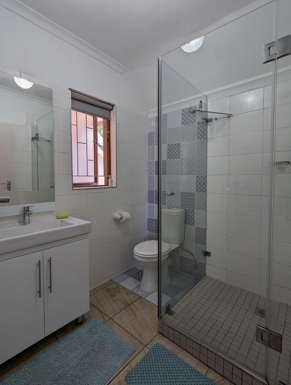 Shower, Toilet, towels