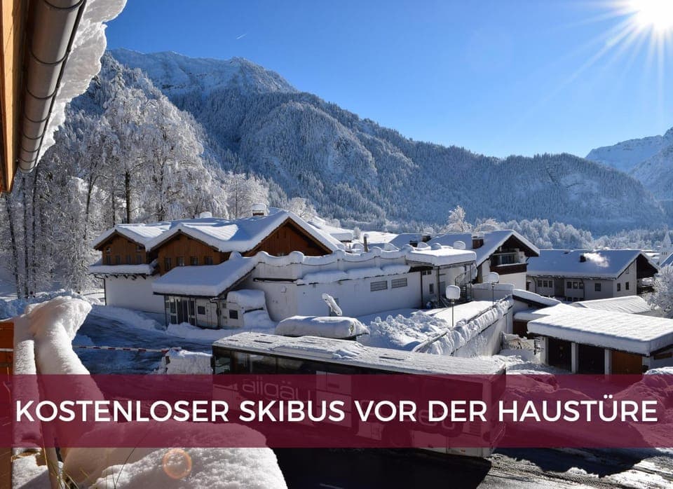 Natural landscape, Winter, Text overlay, Mountain view