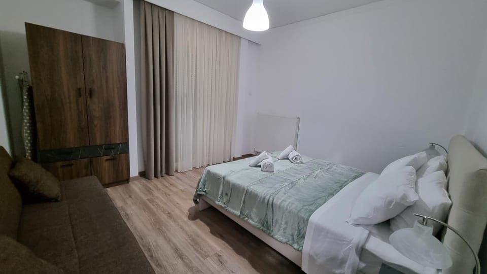 Bed, Bedroom, wardrobe