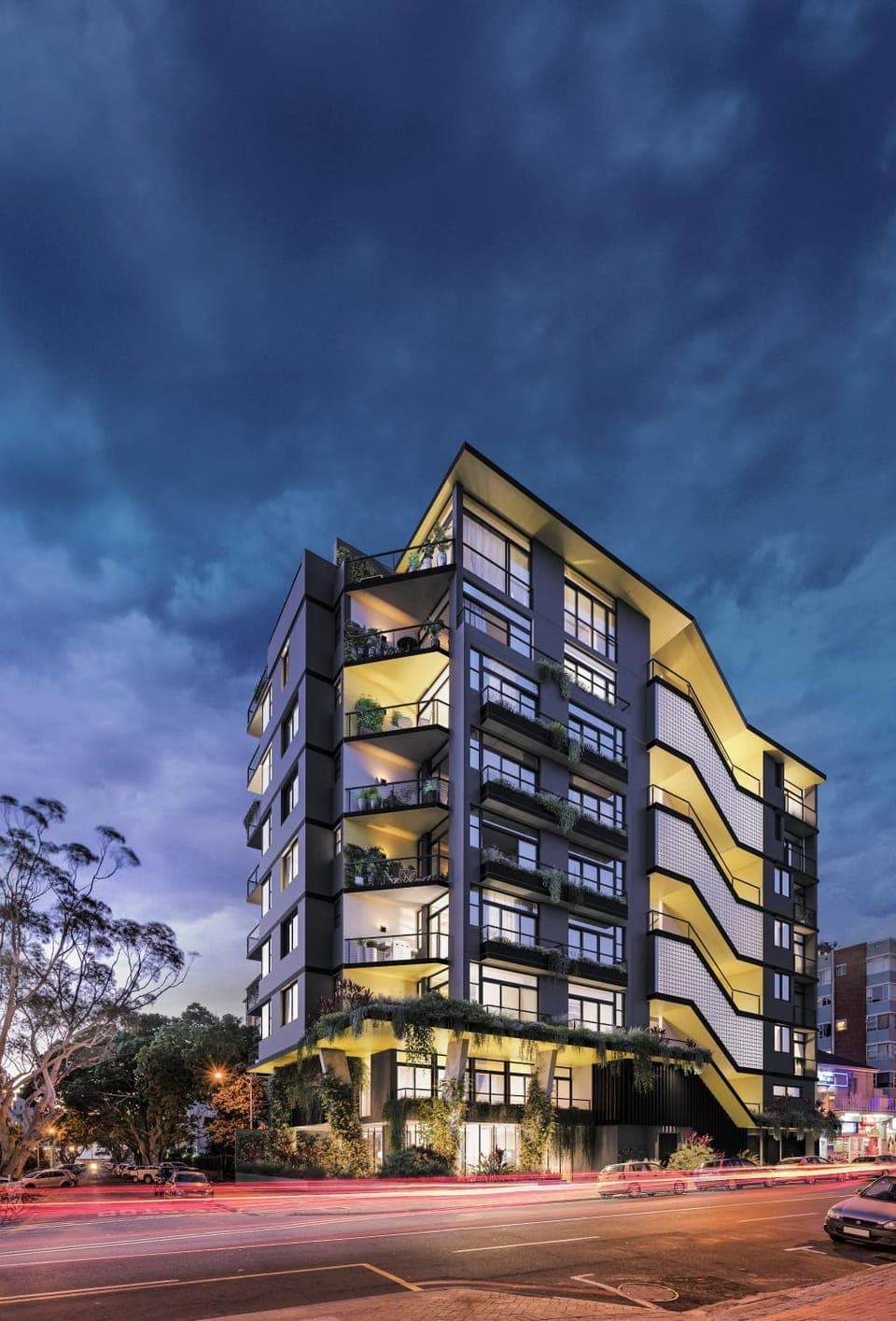 Property building, City view