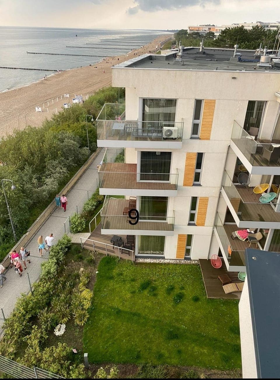 Property building, Bird's eye view, View (from property/room), Balcony/Terrace, Sea view, Location