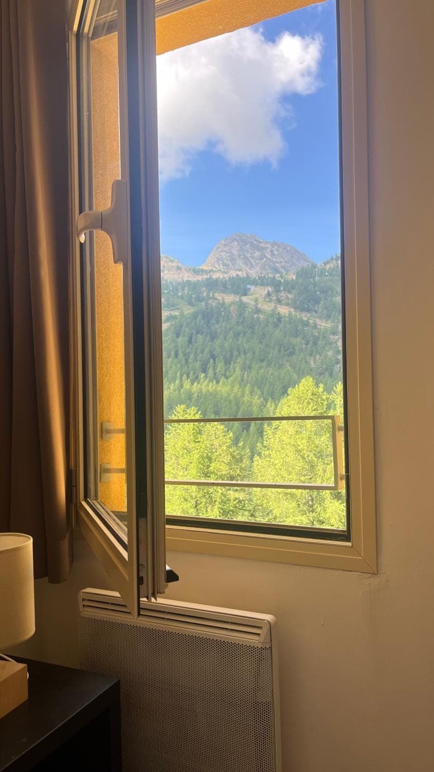 Natural landscape, Summer, View (from property/room), Bedroom, Mountain view