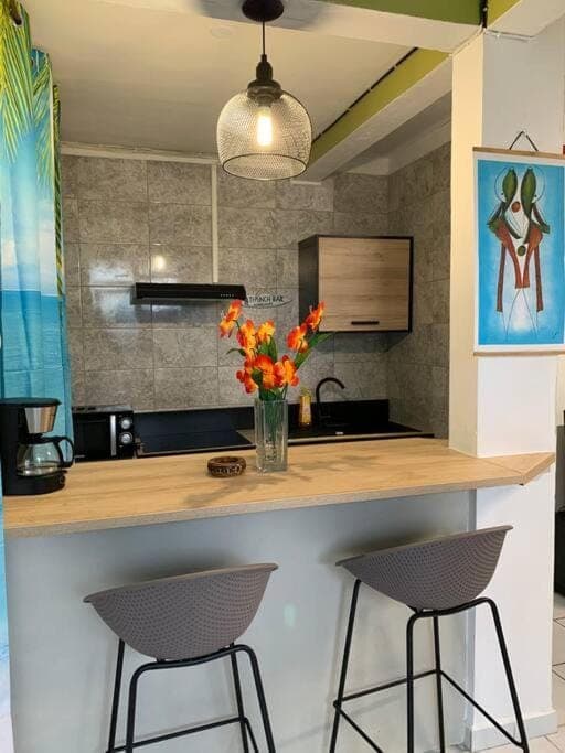 Logement avec parking à proximité de l’aéroport Apartment in Le Gosier
