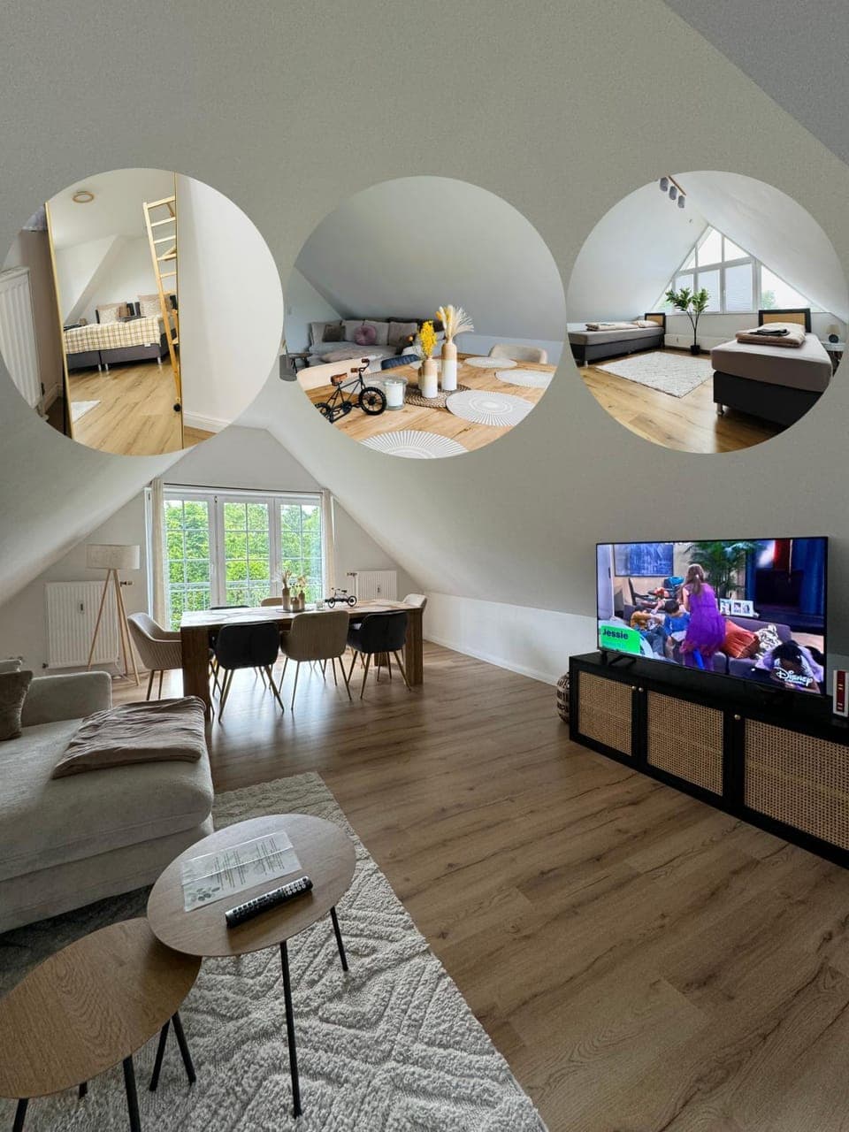 Communal lounge/ TV room, TV and multimedia, Living room, Seating area, Dining area, Evening entertainment