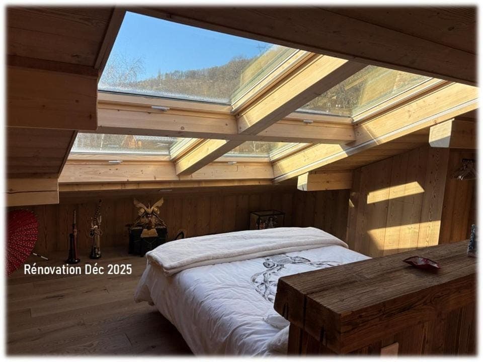 Bird's eye view, Bedroom, Mountain view