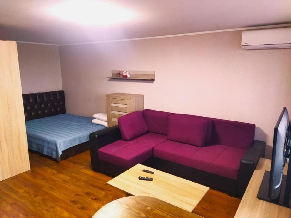 Communal lounge/ TV room, Bed, Living room, Photo of the whole room, Bedroom