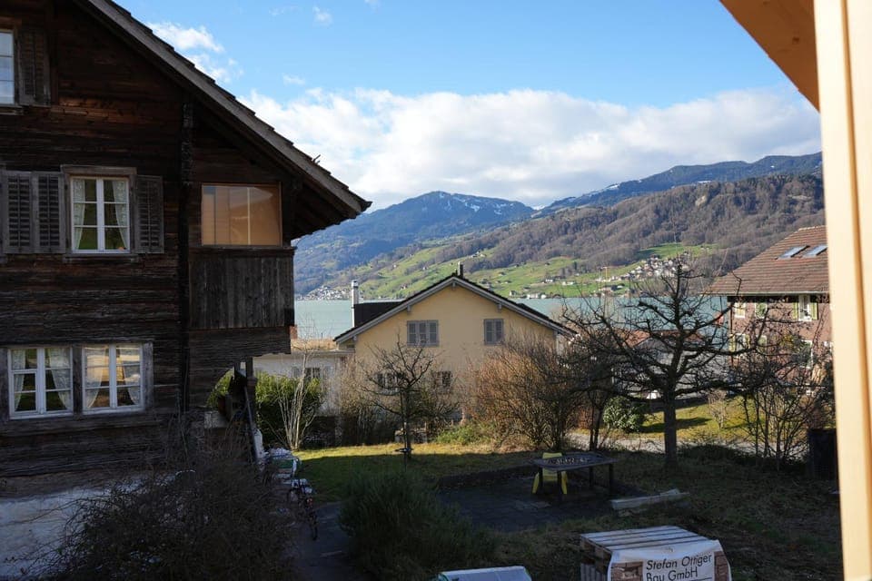 Spring, Day, Natural landscape, View (from property/room), Lake view, Mountain view