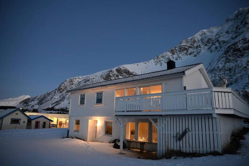 Leilighet med strandbeliggenhet Apartment in Lofoten