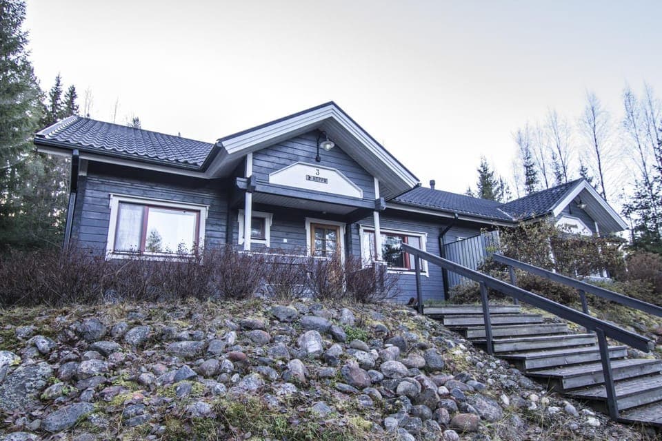 Facade/entrance, Sunset