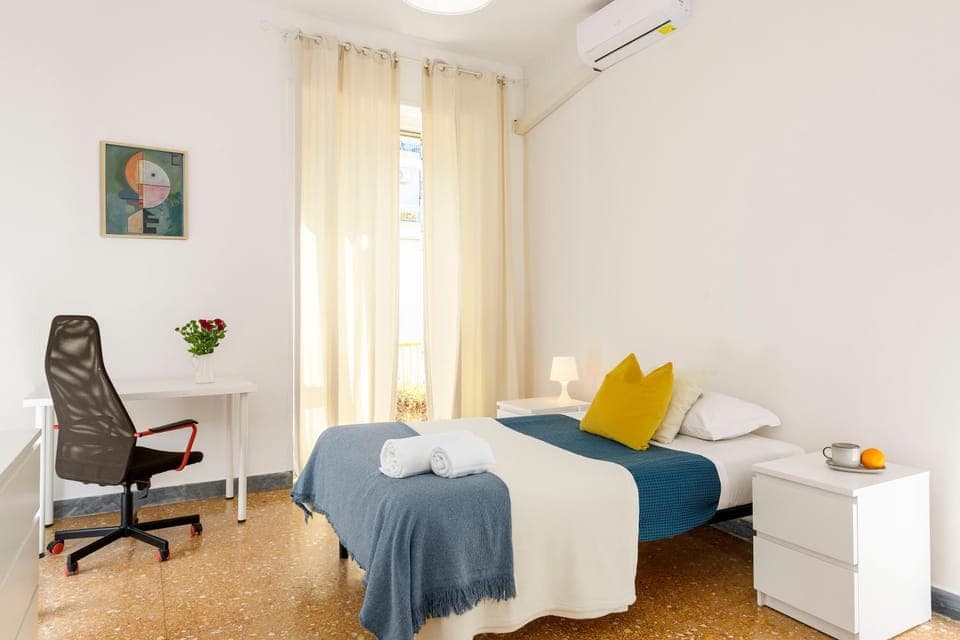 Bed, Bedroom, wardrobe