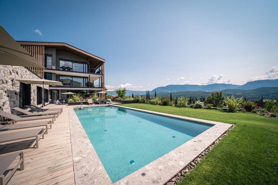 Property building, Garden, Mountain view