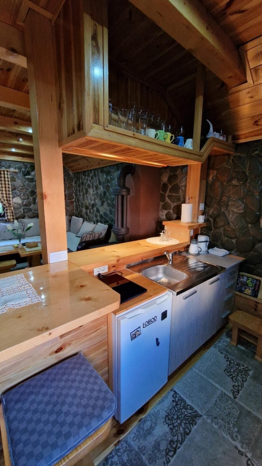 Lounge or bar, kitchen