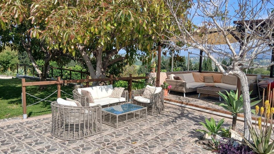 Seating area, Garden view