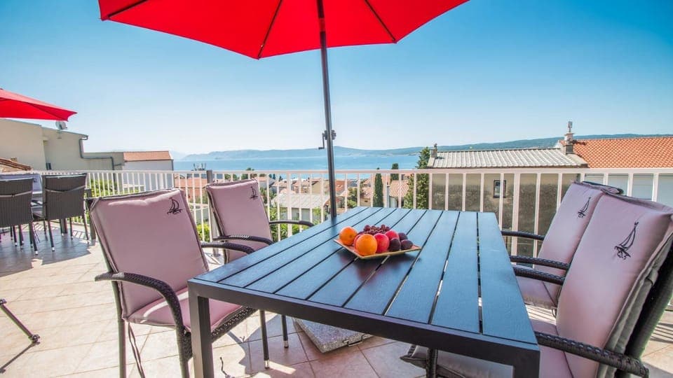 Day, Balcony/Terrace, Seating area, Sea view