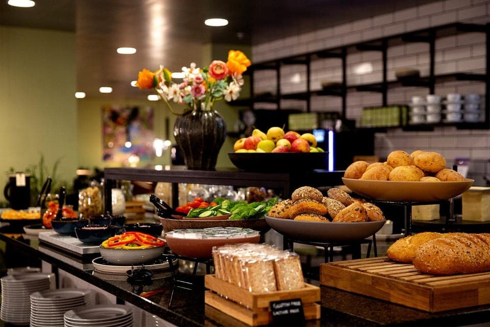 Food and drinks, Food, Breakfast, Continental breakfast, Buffet breakfast