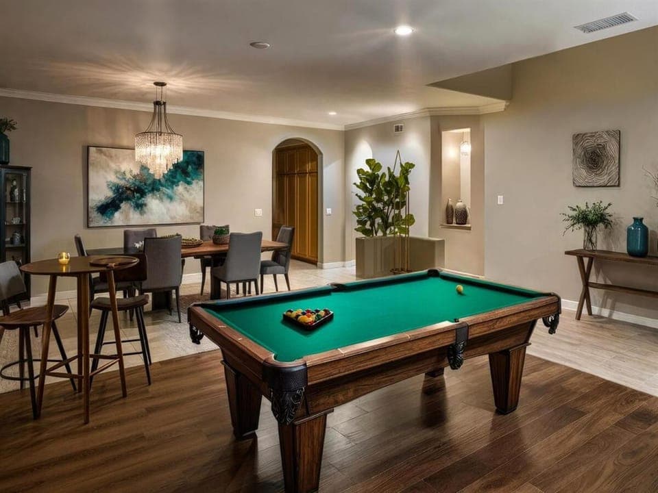 Billiard, Billiard, Living room